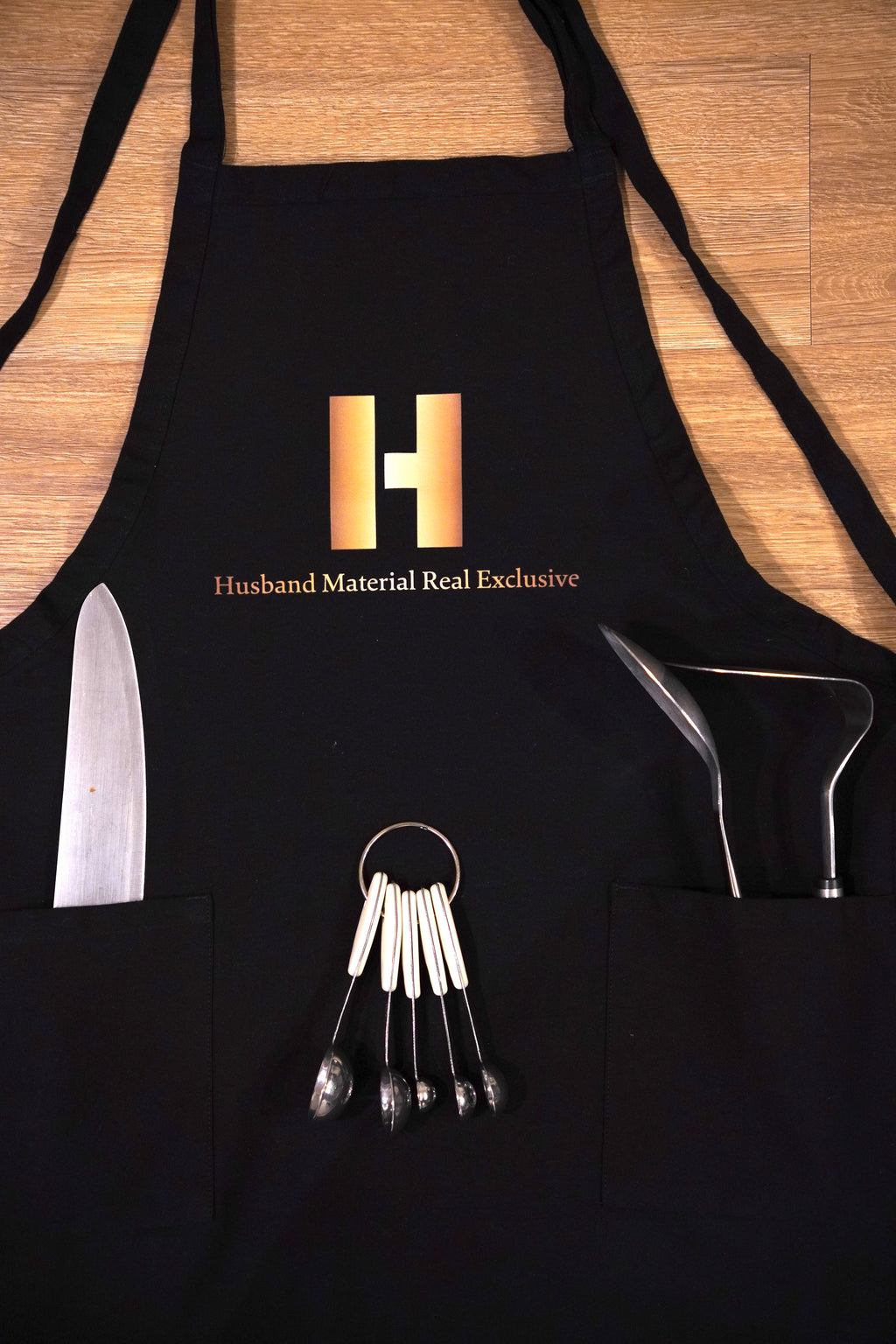 Black & Gold Apron