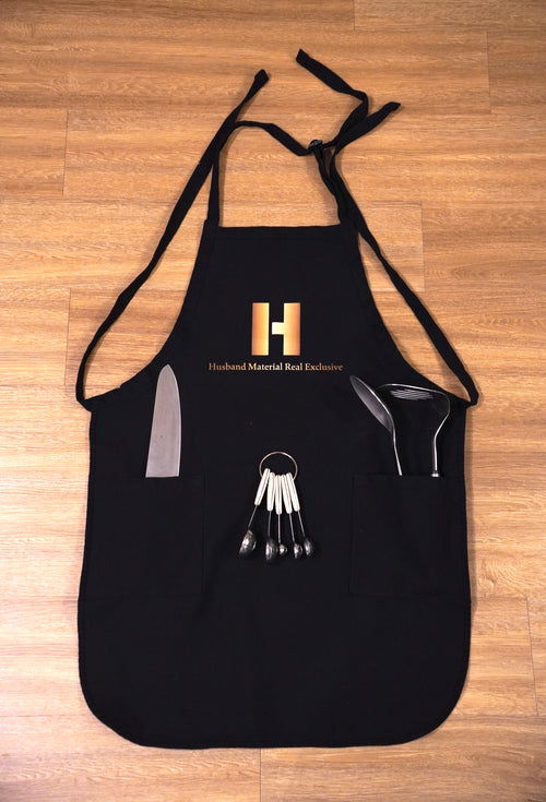 Black & Gold Apron