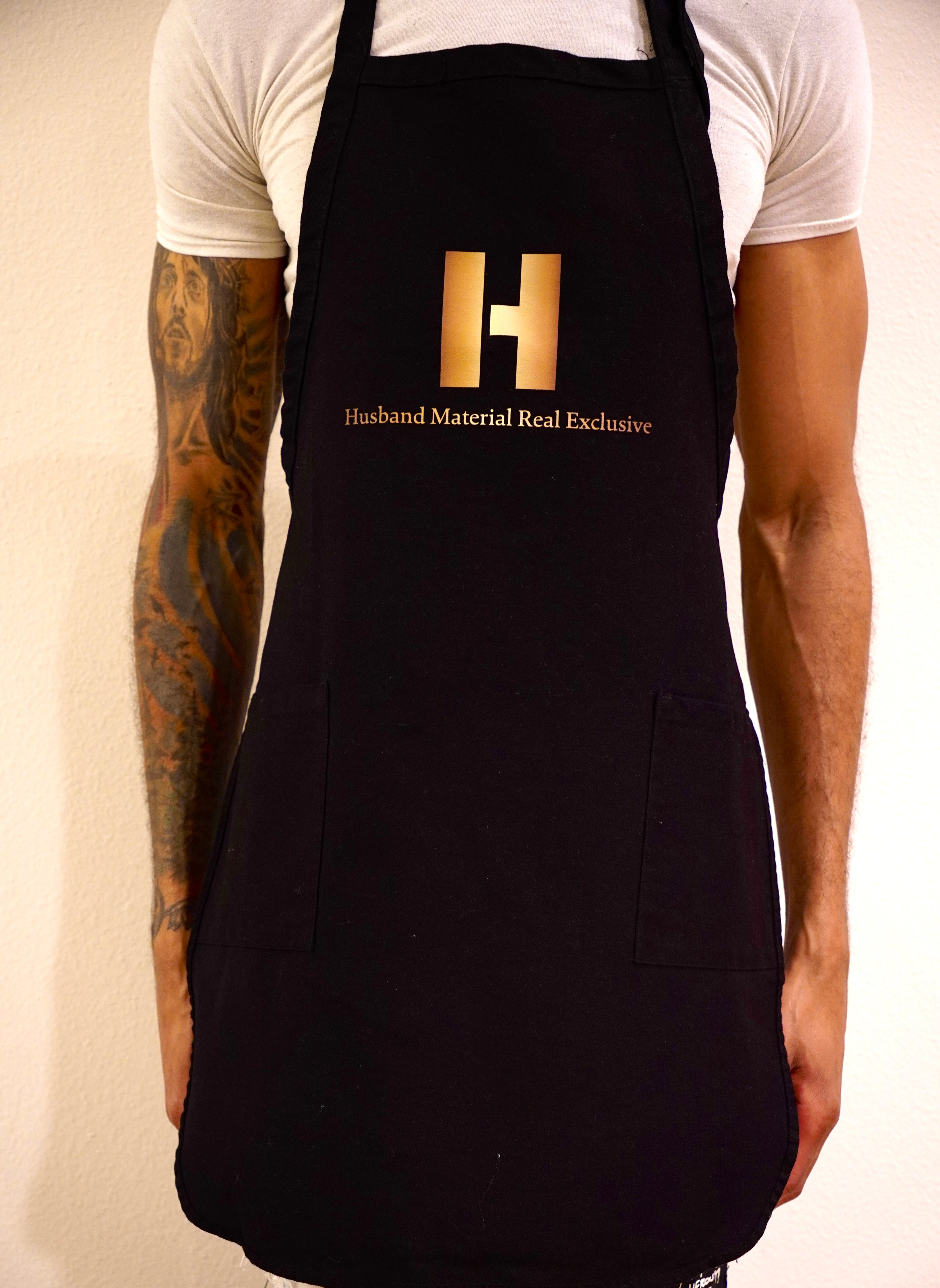 Black & Gold Apron